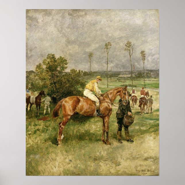 Poster Avant le début, 1890 (Devant)