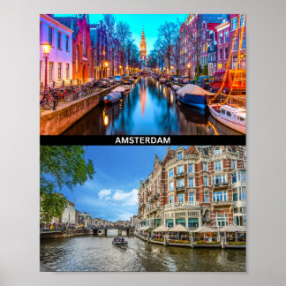 Poster avec Amsterdam