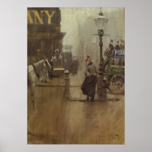 Poster Avec Anders Zorn Peinture