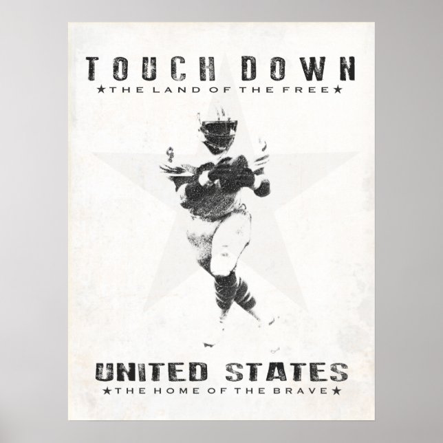 Poster avec Football Cool Imprimer (Devant)