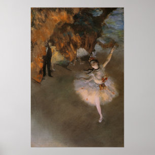 Poster Avec Peinture Edgar Degas