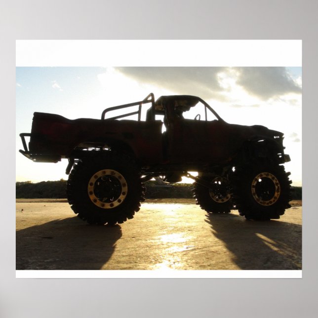 Poster AVENTURES RC - Top Gear Toyota Hilux (Devant)