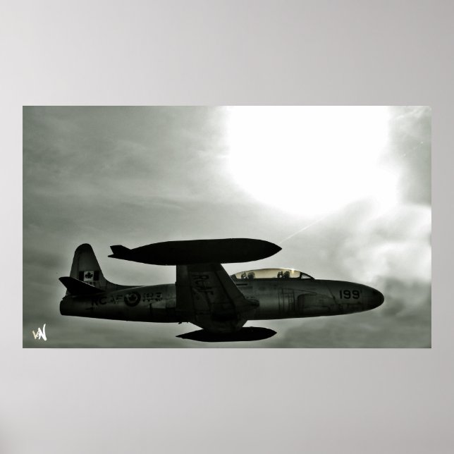 Poster avion de guerre (Devant)