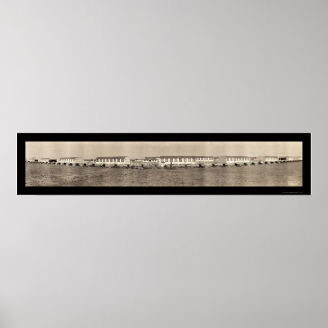 Poster Avion San Antonio Photo 1918 (Devant)