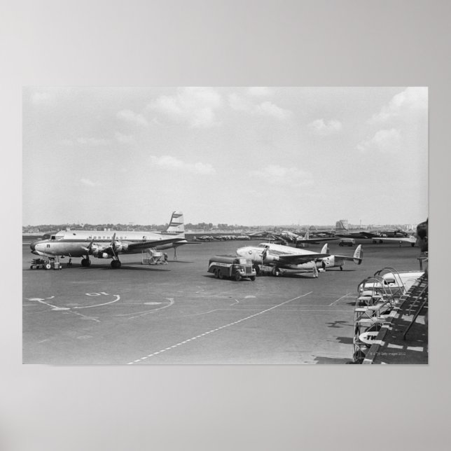 Poster Avions (Devant)