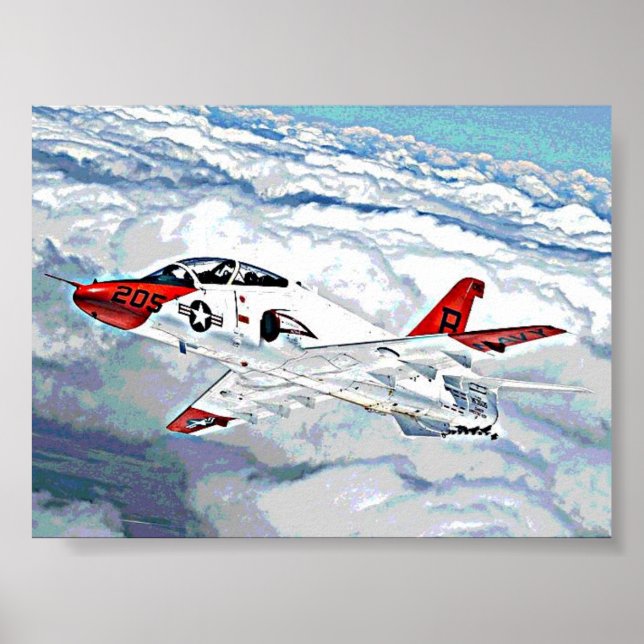 Poster Avions Bomber avion (Devant)