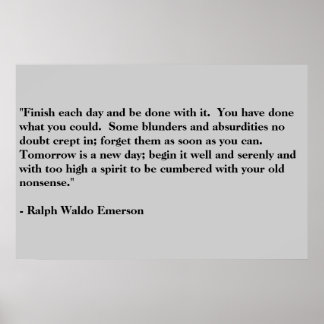 Poster Avoir une mauvaise journée ?