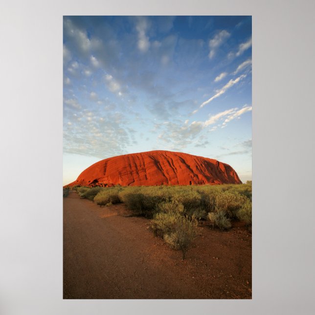 Poster ayers rock en australie (Devant)