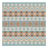 Aztec Essence Ptn IIIb Blue Cream Terracottas