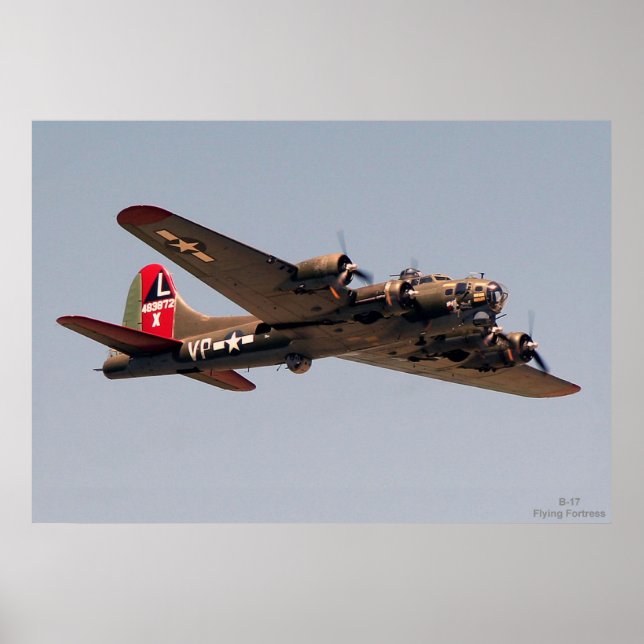 Poster B-17 Flying Fortress (Devant)