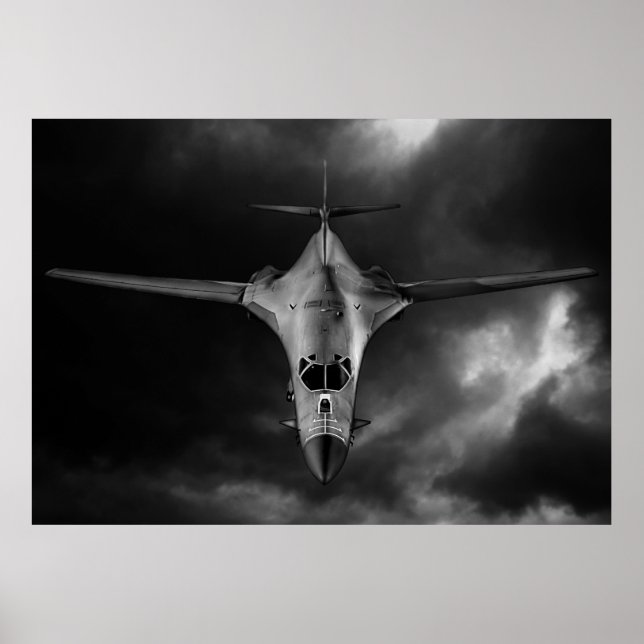Poster B-1 Lancer Print (Devant)