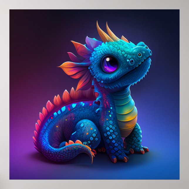 Poster Baby Dragon (Devant)