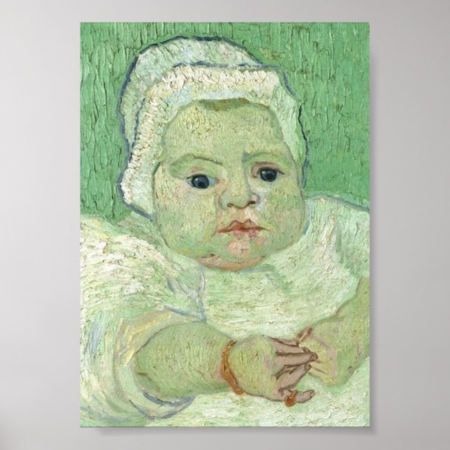 Poster Baby Marcelle Roulin, Vincent van Gogh (Devant)