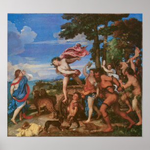 Poster Bacchus et Ariadne c, 1523