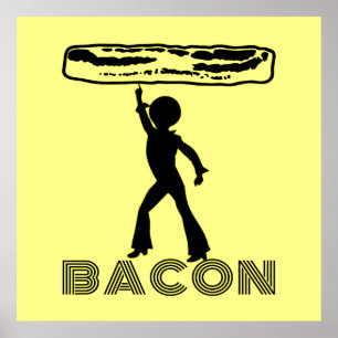 Poster Bacon Disco Funky