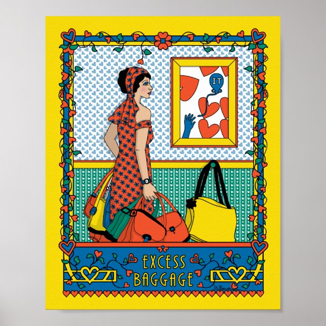 Poster Bagages_B_8x10 excédentaire (Devant)