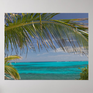 Poster BAHAMAS, Abacos, Loyalist Cays, Man O'War Cay :