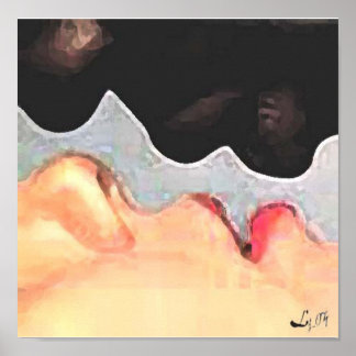 Poster baiser de orishas par Liz Loz