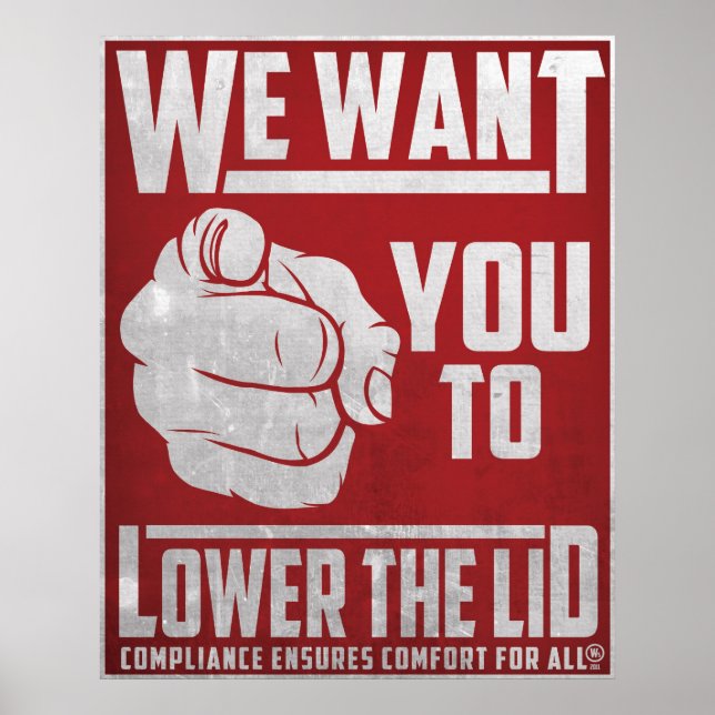 Poster Baisse de la laisse (Devant)