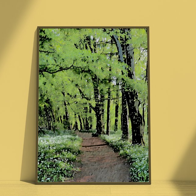 Poster Balade dans la forêt (Créateur téléchargé)