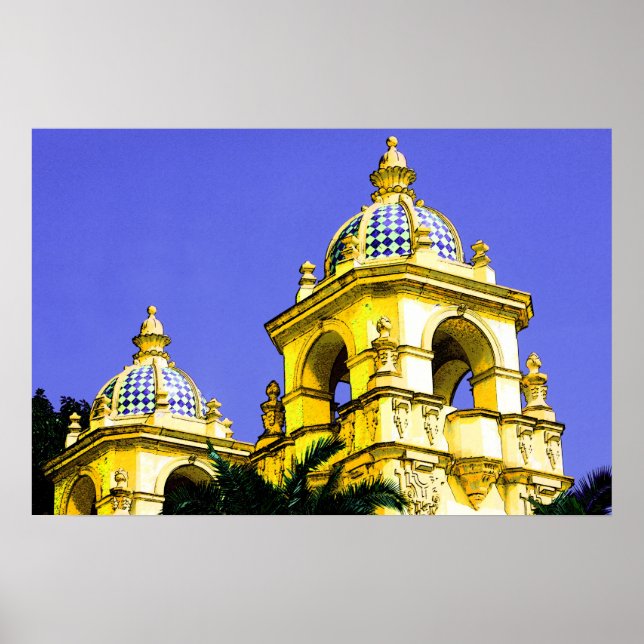 Poster Balboa Park à San Diego Photographie | (Devant)