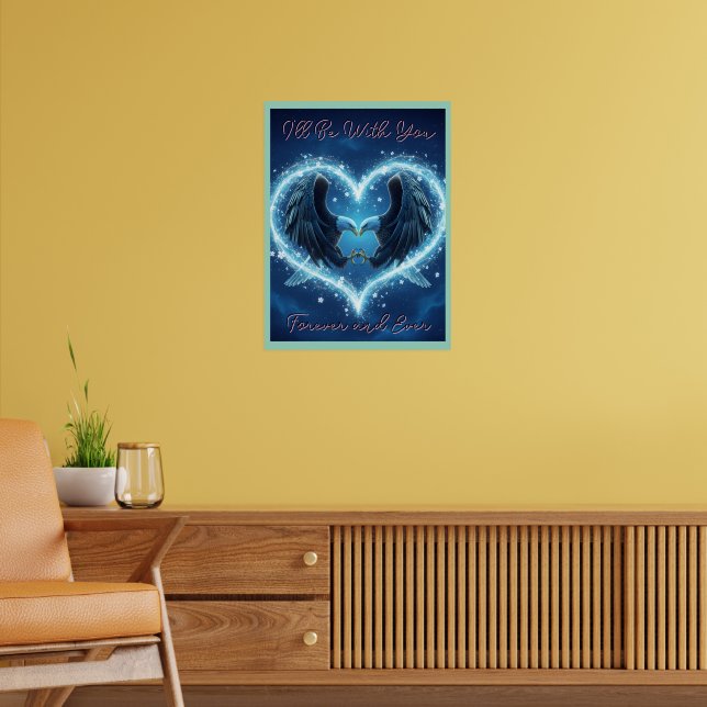 Poster Bald Eagle Heart Complete Unity Centerpiece (Salon 2)