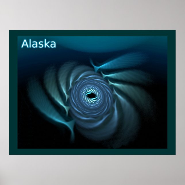 Poster Baleines à glace (Devant)