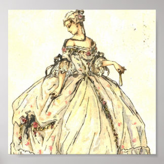 Poster Ball Gown