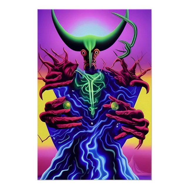 Poster Ball Magic - Ken Gage Surreal Art (Devant)