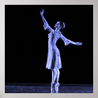 POSTER : Ballerina Blue