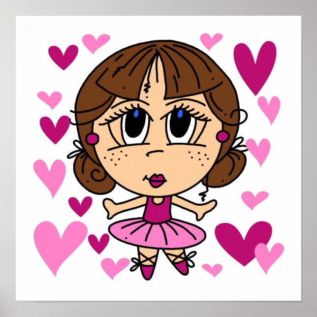 Poster Ballerina Girl (Devant)