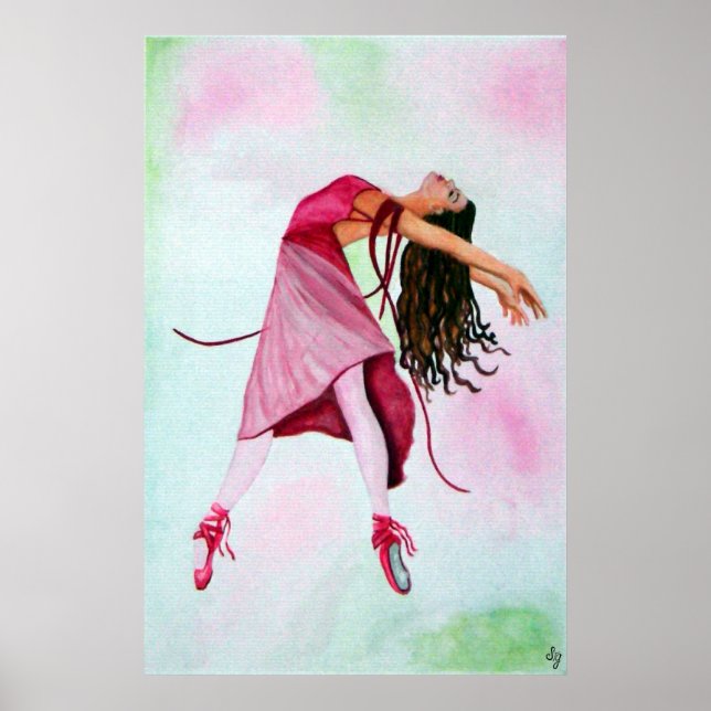 Poster Ballet En Rose (Devant)