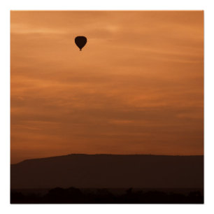 Poster Ballon à air chaud