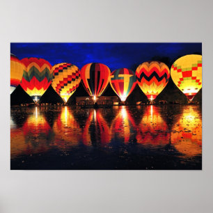Poster Ballons à air chaud