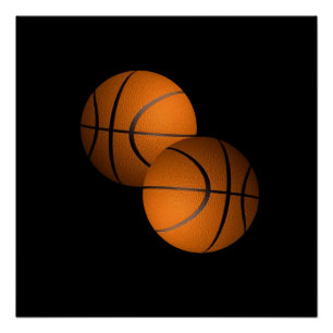 Poster Ballons de basket