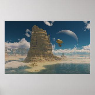 Poster Ballotte Dans L'Espace