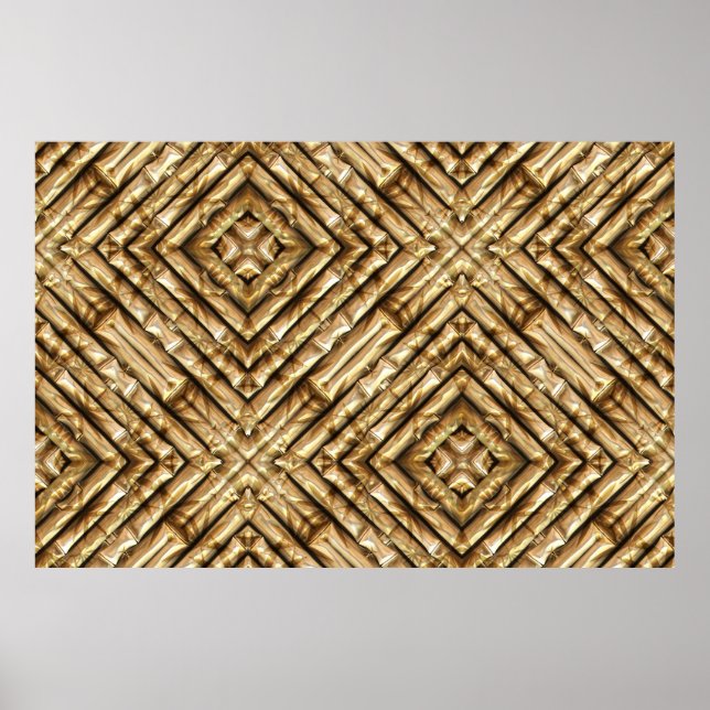 Poster Bamboo Art 1 (Devant)