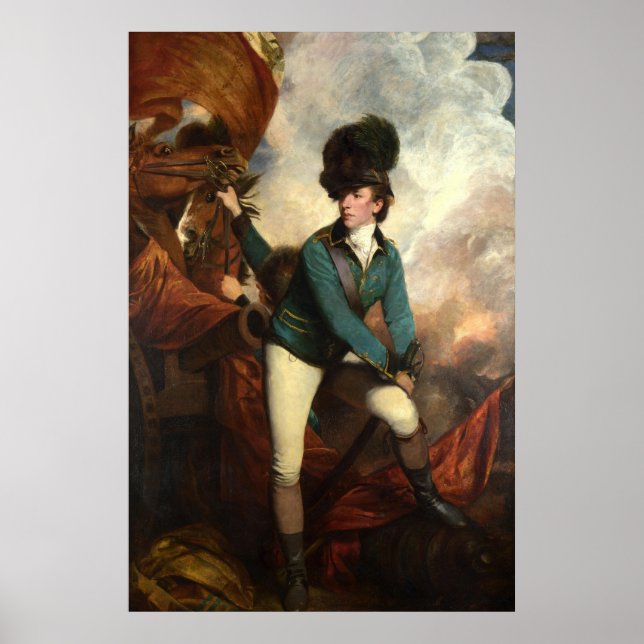 Poster Banastre Tarleton par Joshua Reynolds (Devant)