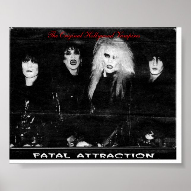 Poster Bande, The Original Hollywood Vampires (Devant)