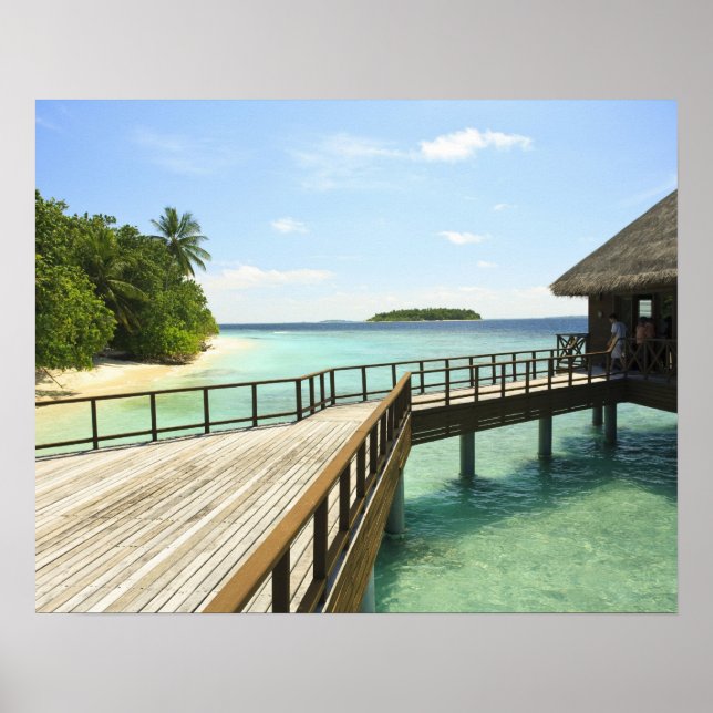 Poster Bandos Island Resort, Atoll De Malé Nord, Les 2 (Devant)