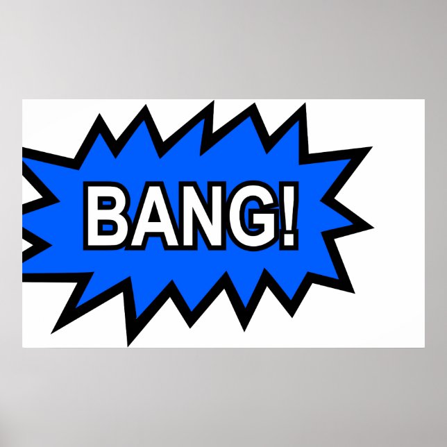 Poster Bang (Devant)