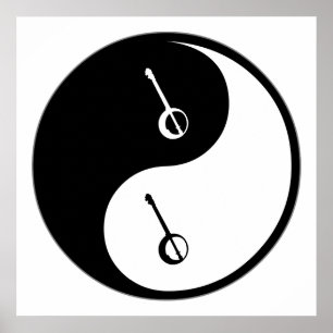 Poster Banjo de Yin Yang