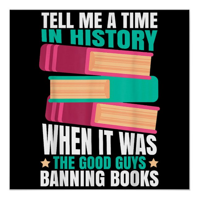 Poster Banned Books Quote  (Devant)