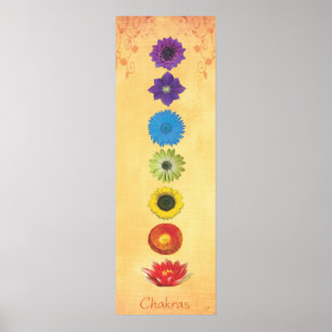 Poster Bannière Sept Chakras