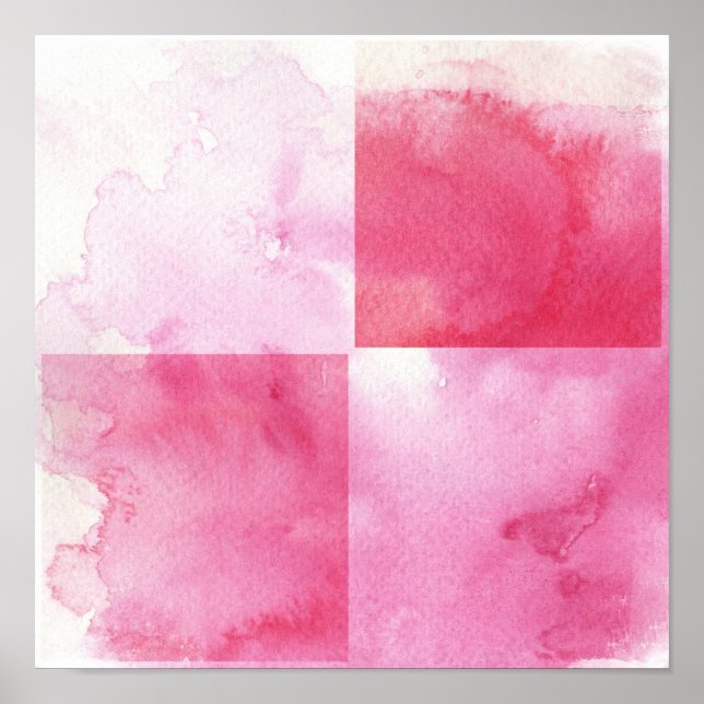 Poster bannières d'aquarelle pour votre design (Devant)
