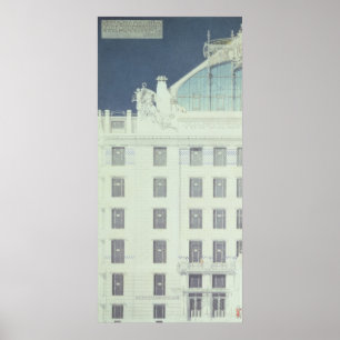 Poster Banque d'épargne des postes, Vienne