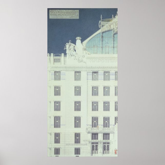 Poster Banque d'épargne des postes, Vienne (Devant)