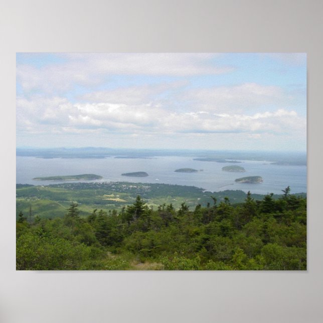 Poster Bar Harbour, Maine (Devant)