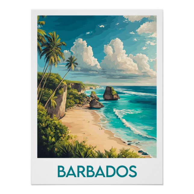 Poster Barbados (Devant)