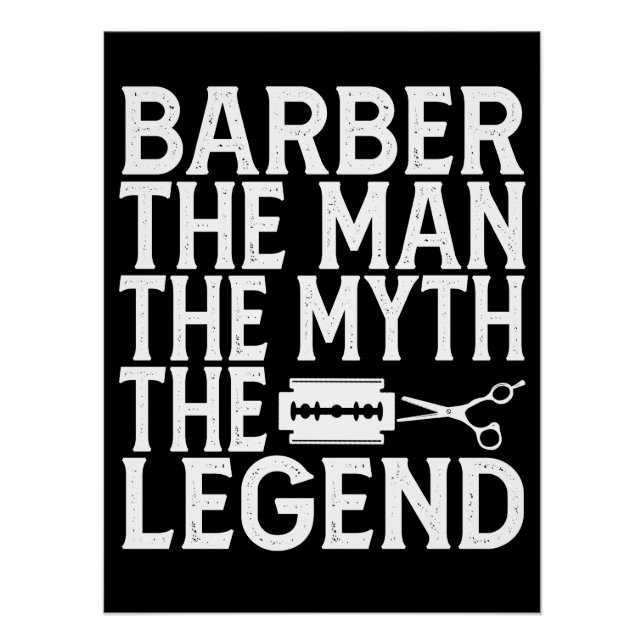 Poster Barbier The Man 2024 (Devant)